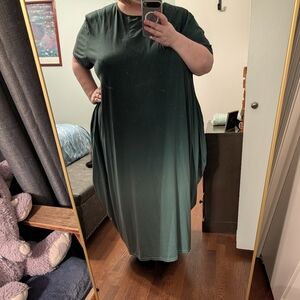 Green Ombre Maxi Dress